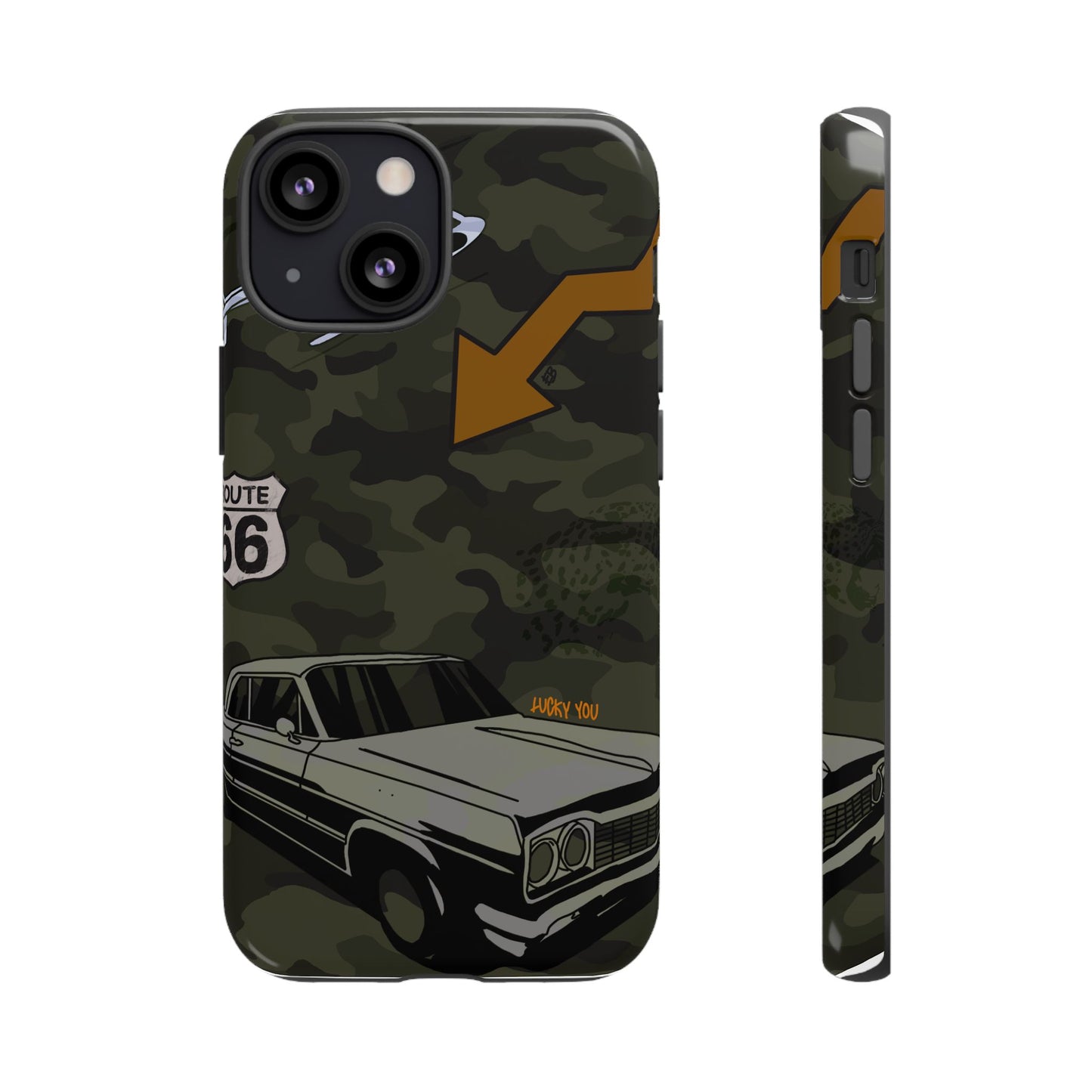 "route 66" phone case