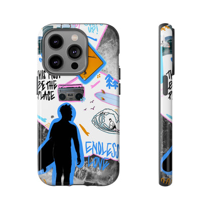 "surf's up" phone case