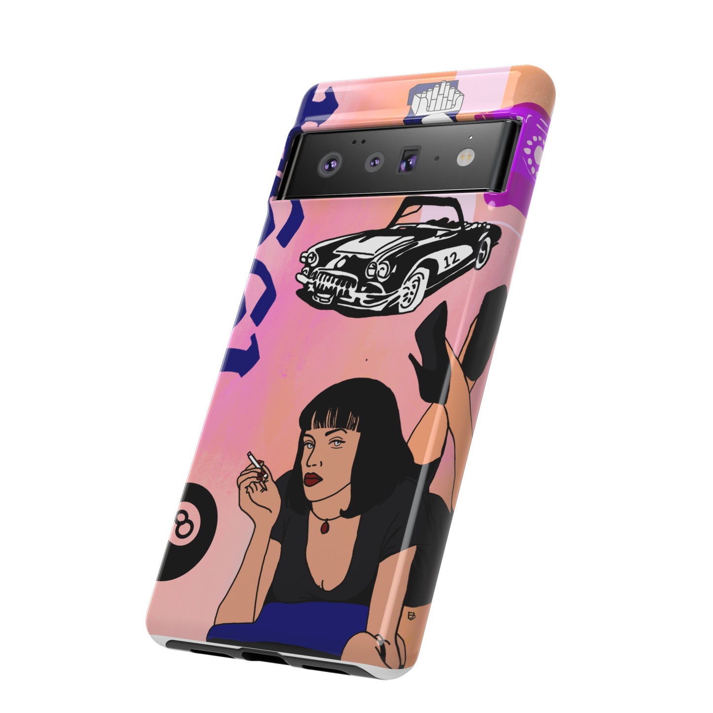 "pulp fiction" phone case