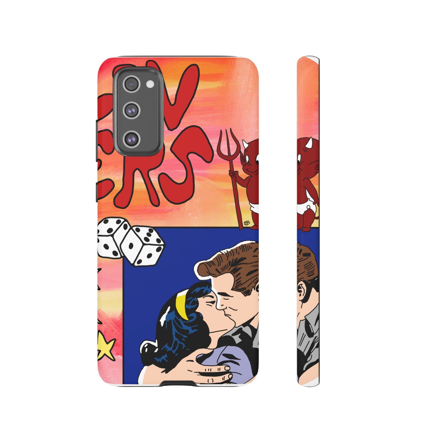 "lovers" phone case