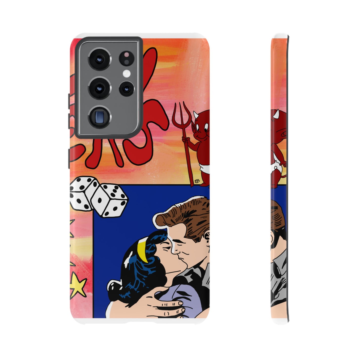 "lovers" phone case