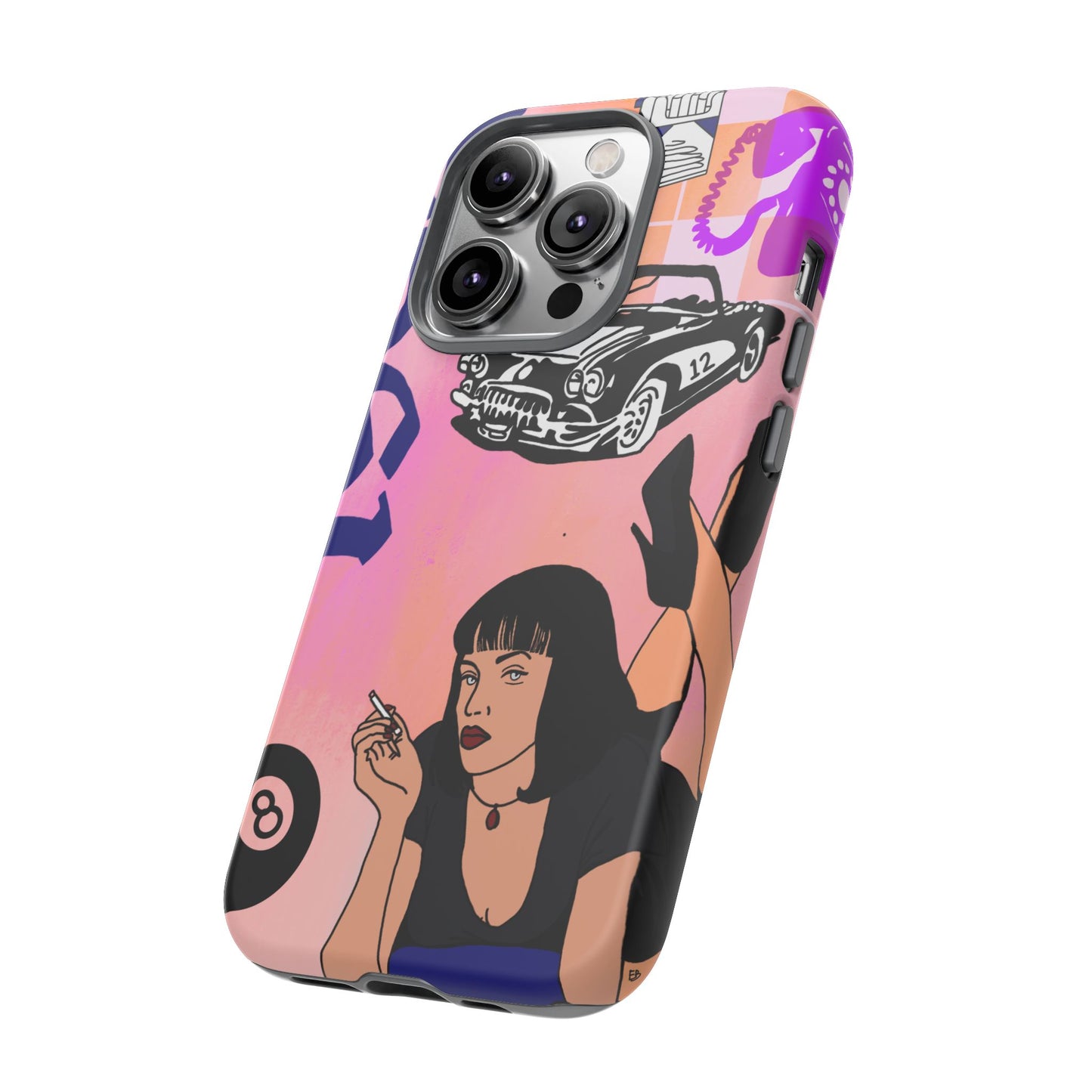 "pulp fiction" phone case