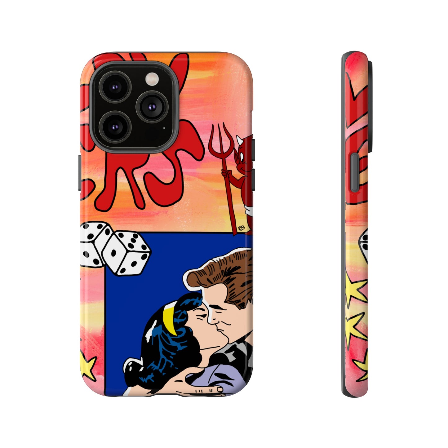 "lovers" phone case