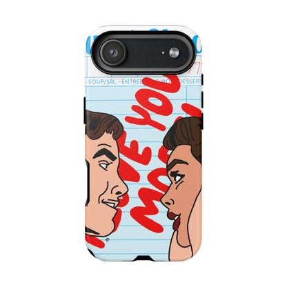 "i love you more" phone case