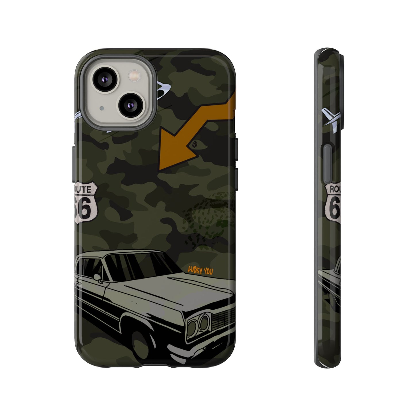 "route 66" phone case