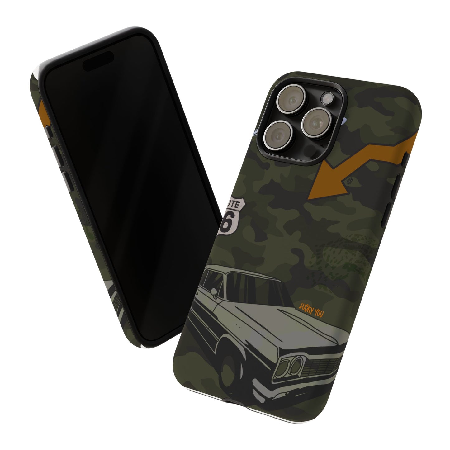 "route 66" phone case