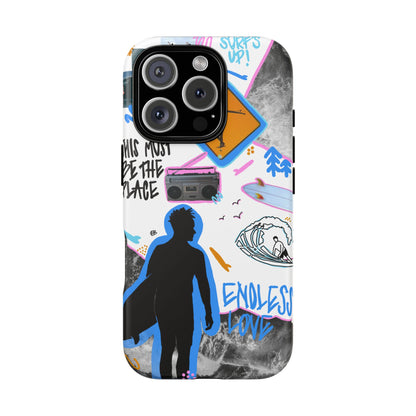 "surf's up" phone case