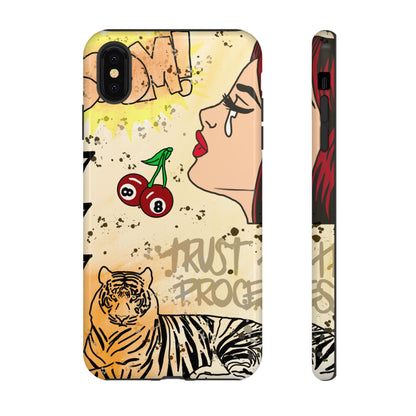 "trust the process" phone case