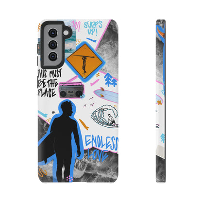 "surf's up" phone case