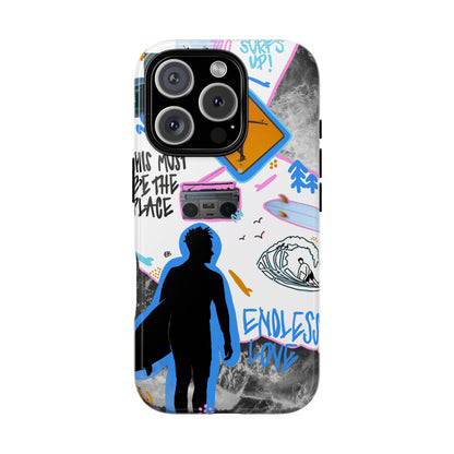 "surf's up" phone case