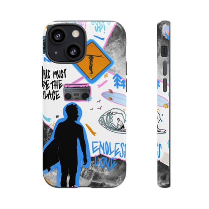 "surf's up" phone case