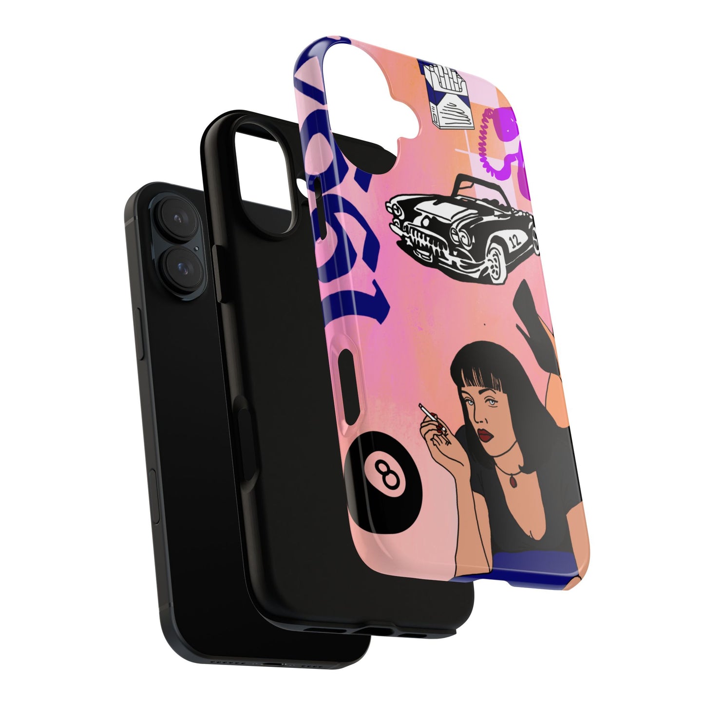 "pulp fiction" phone case