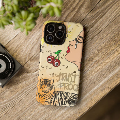 "trust the process" phone case