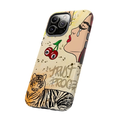 "trust the process" phone case