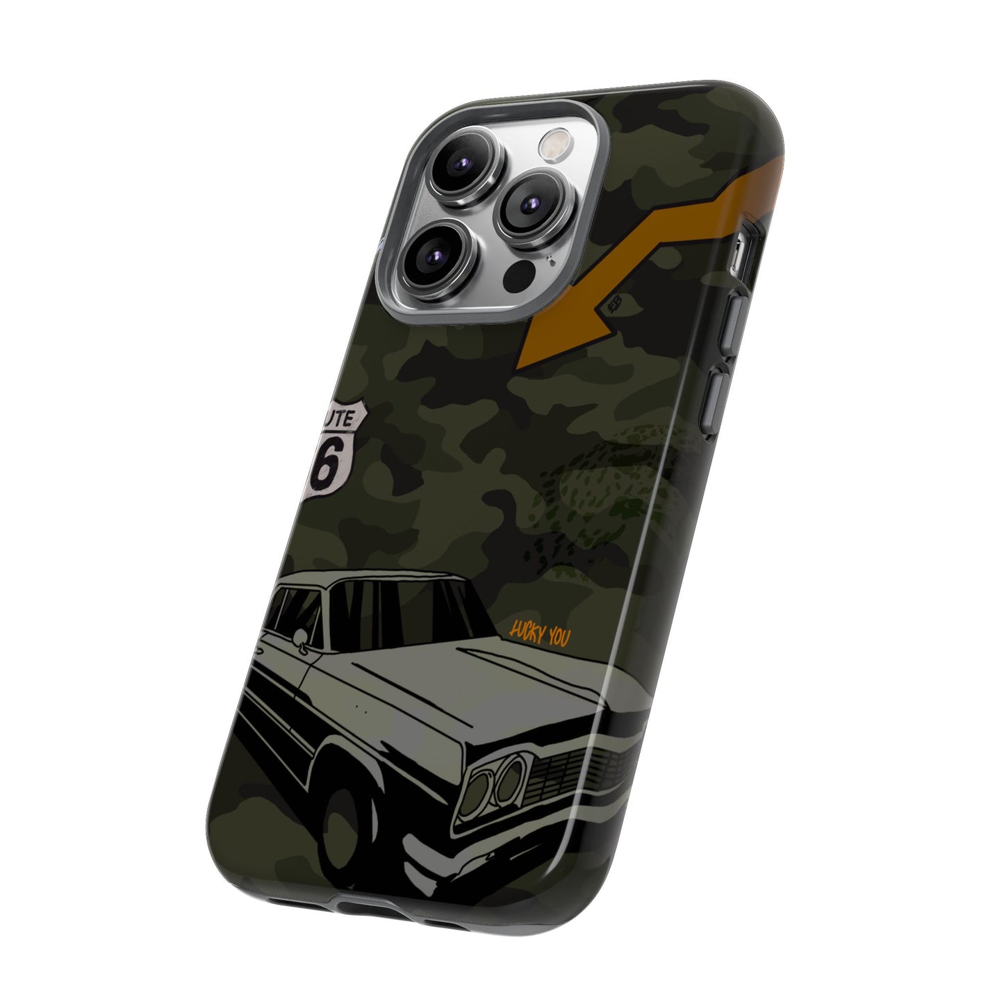 "route 66" phone case