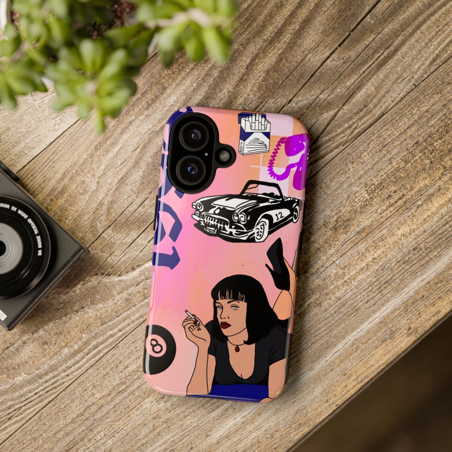 "pulp fiction" phone case
