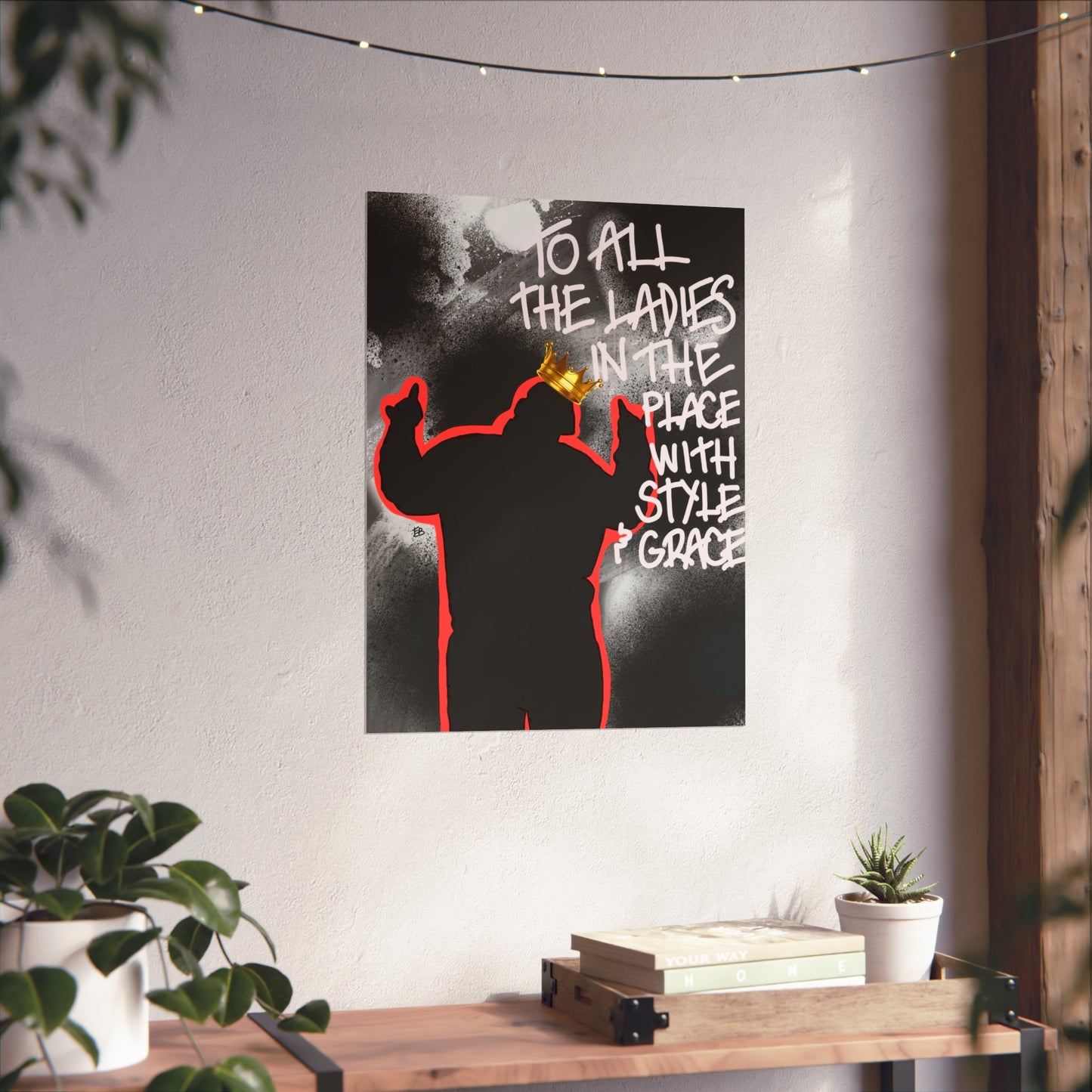 "biggie biggie biggie" print