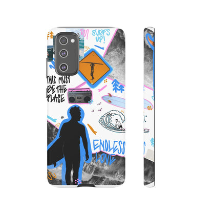 "surf's up" phone case