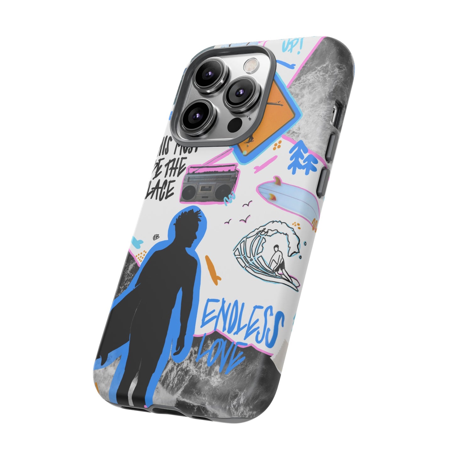 "surf's up" phone case