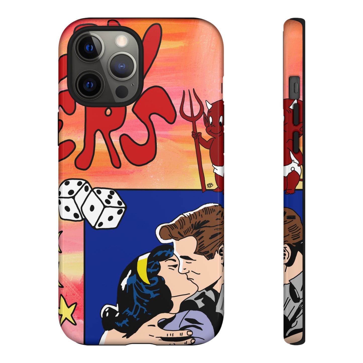 "lovers" phone case