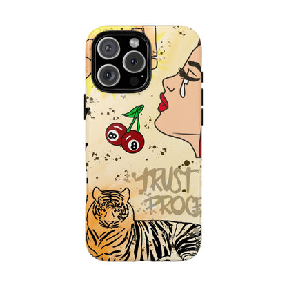"trust the process" phone case