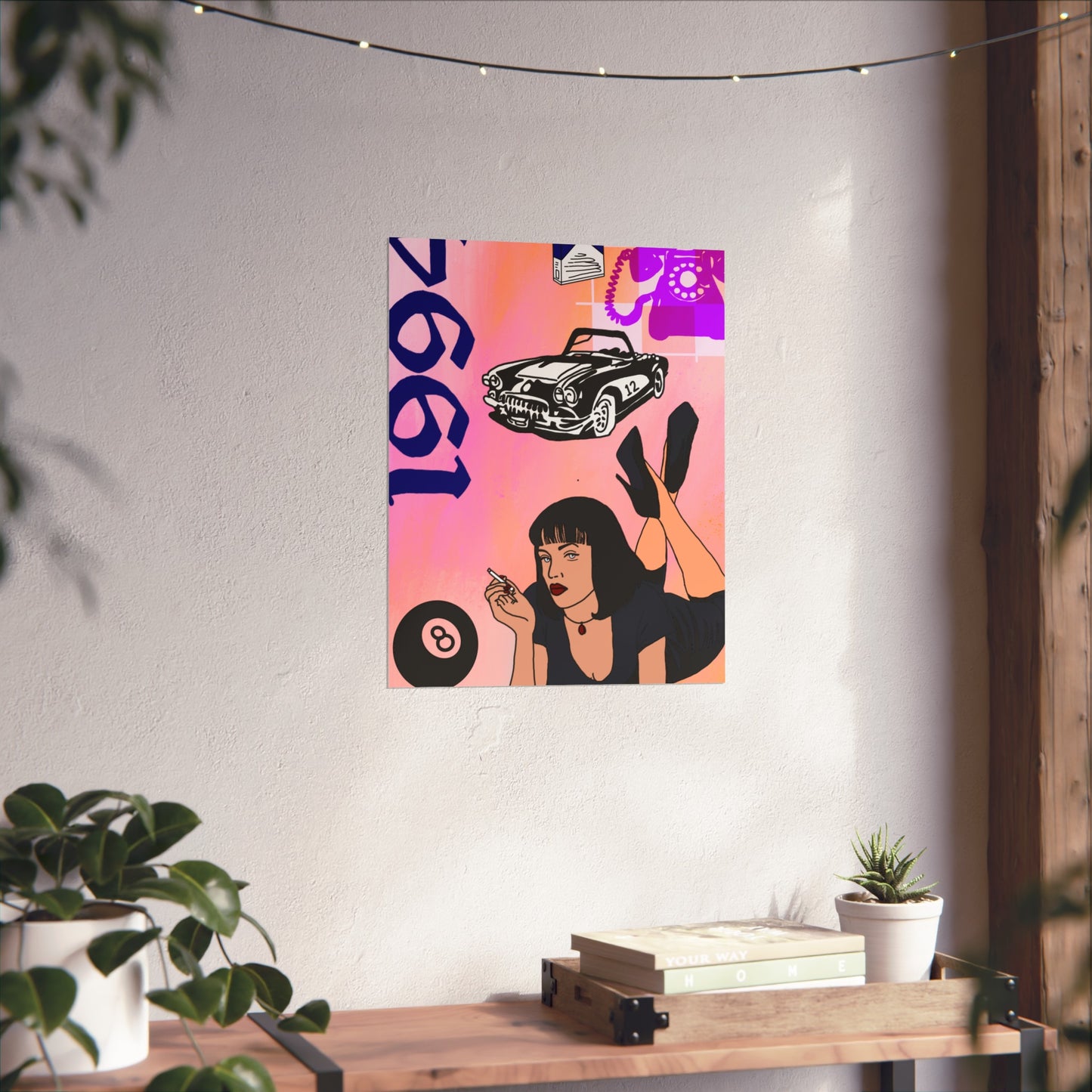 "pulp fiction" print