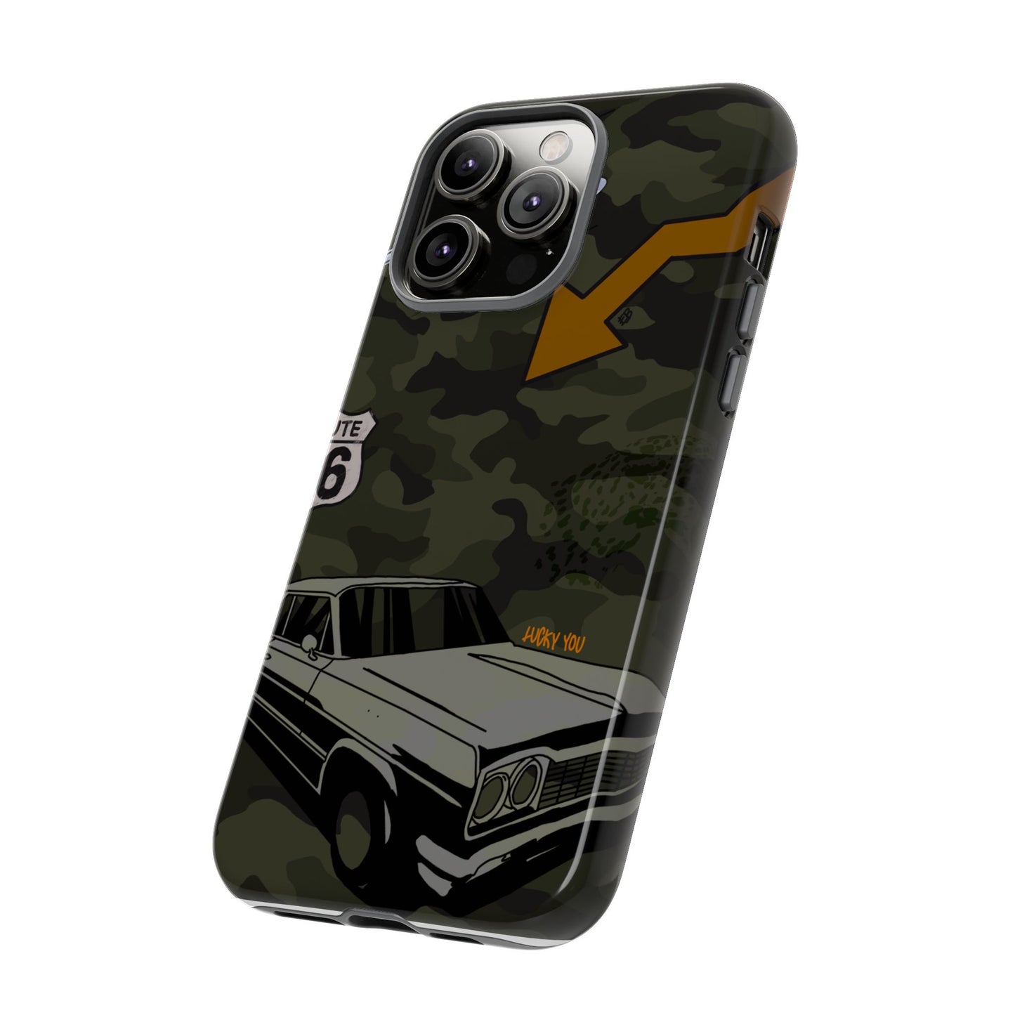 "route 66" phone case