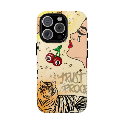 "trust the process" phone case