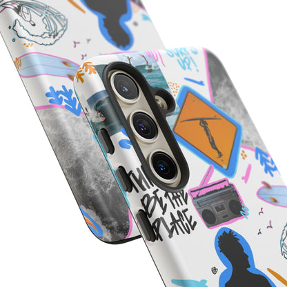 "surf's up" phone case