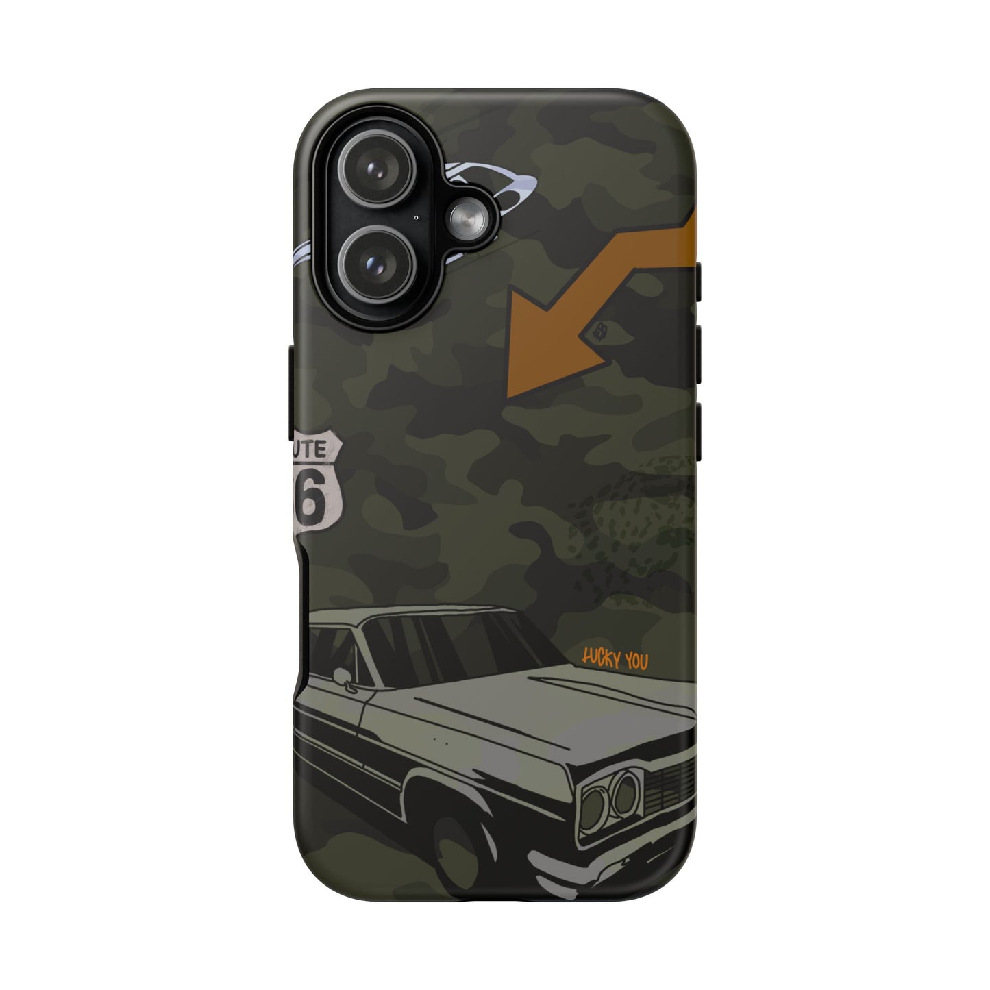 "route 66" phone case