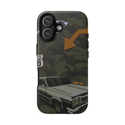 "route 66" phone case
