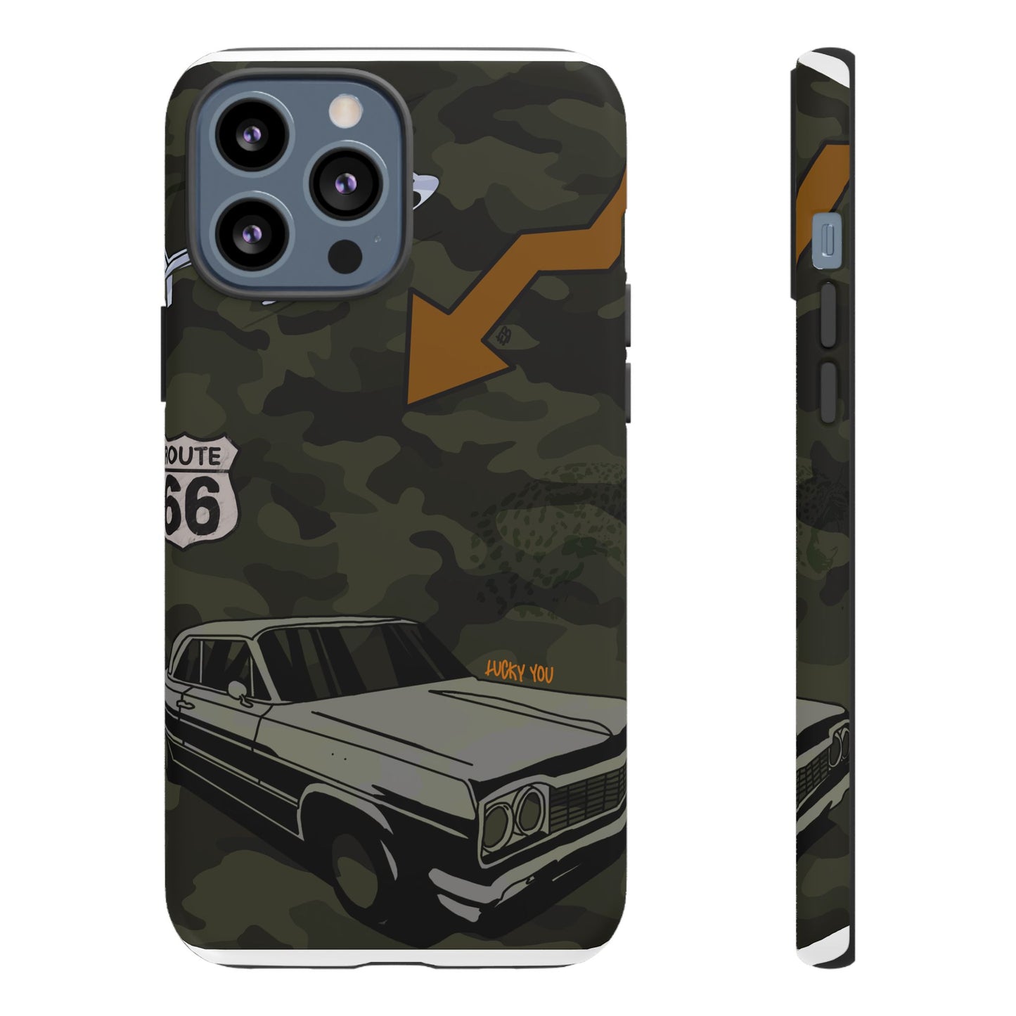 "route 66" phone case