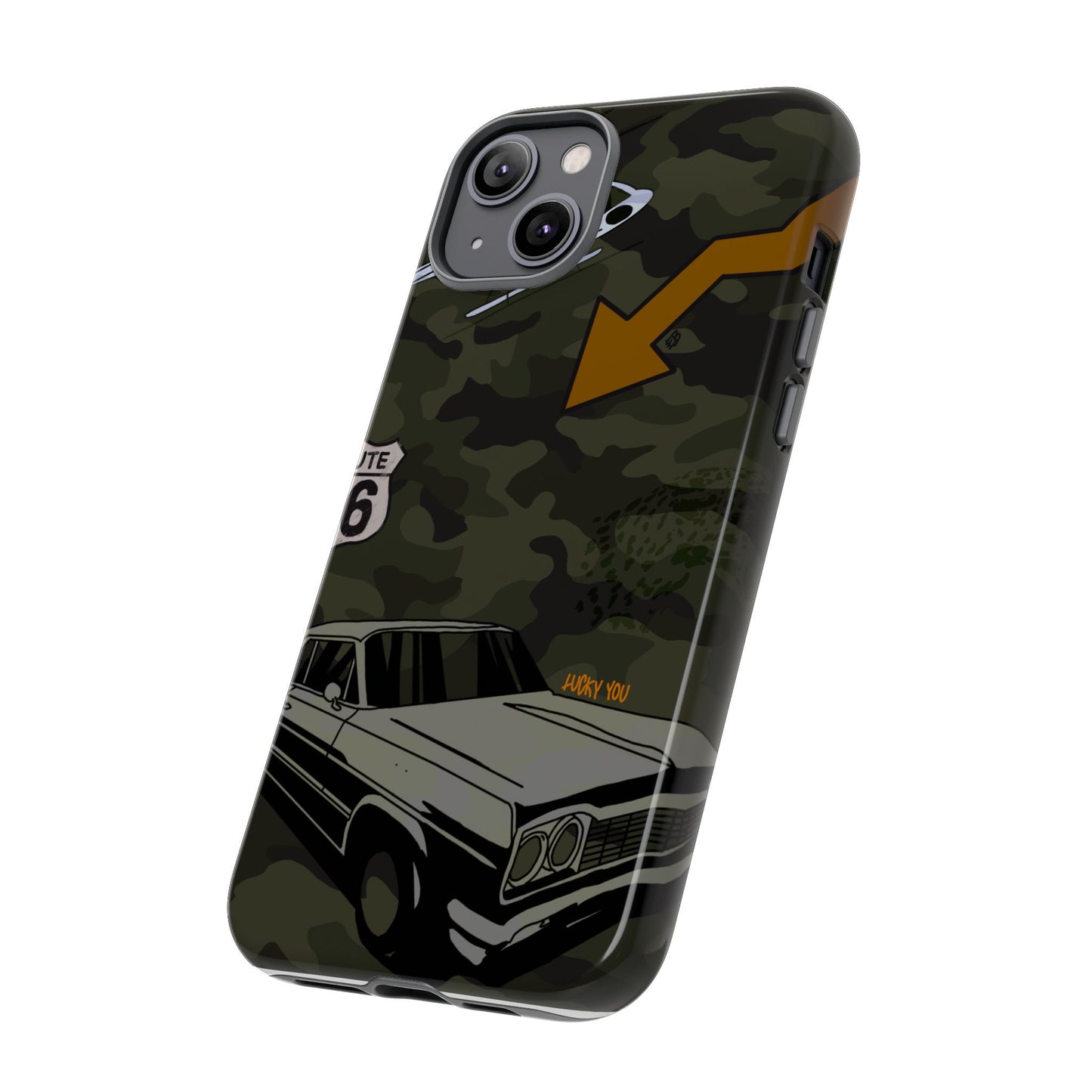 "route 66" phone case