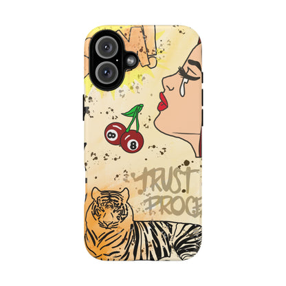 "trust the process" phone case