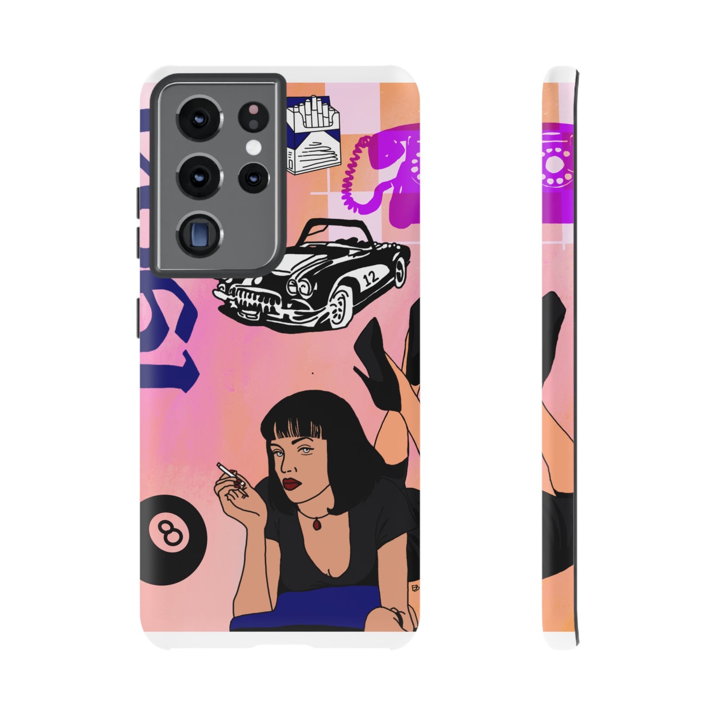 "pulp fiction" phone case