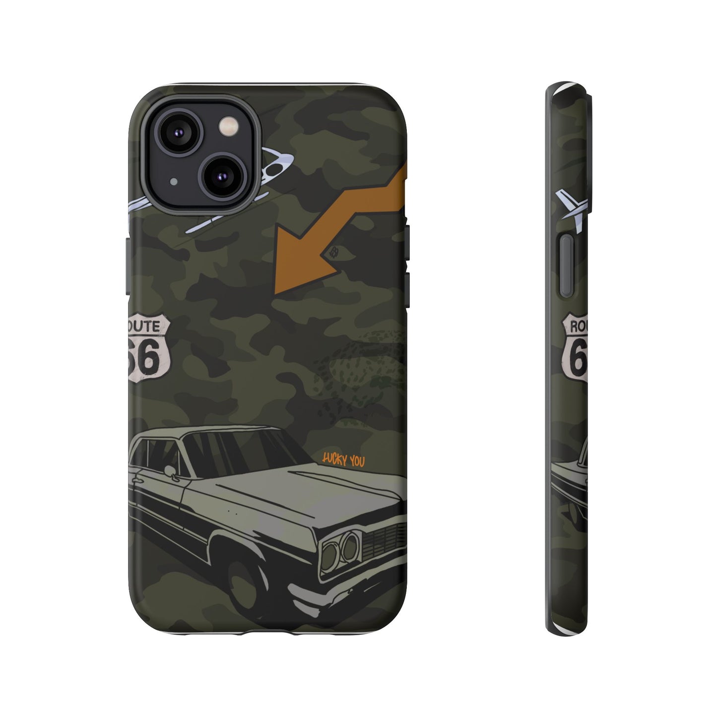 "route 66" phone case