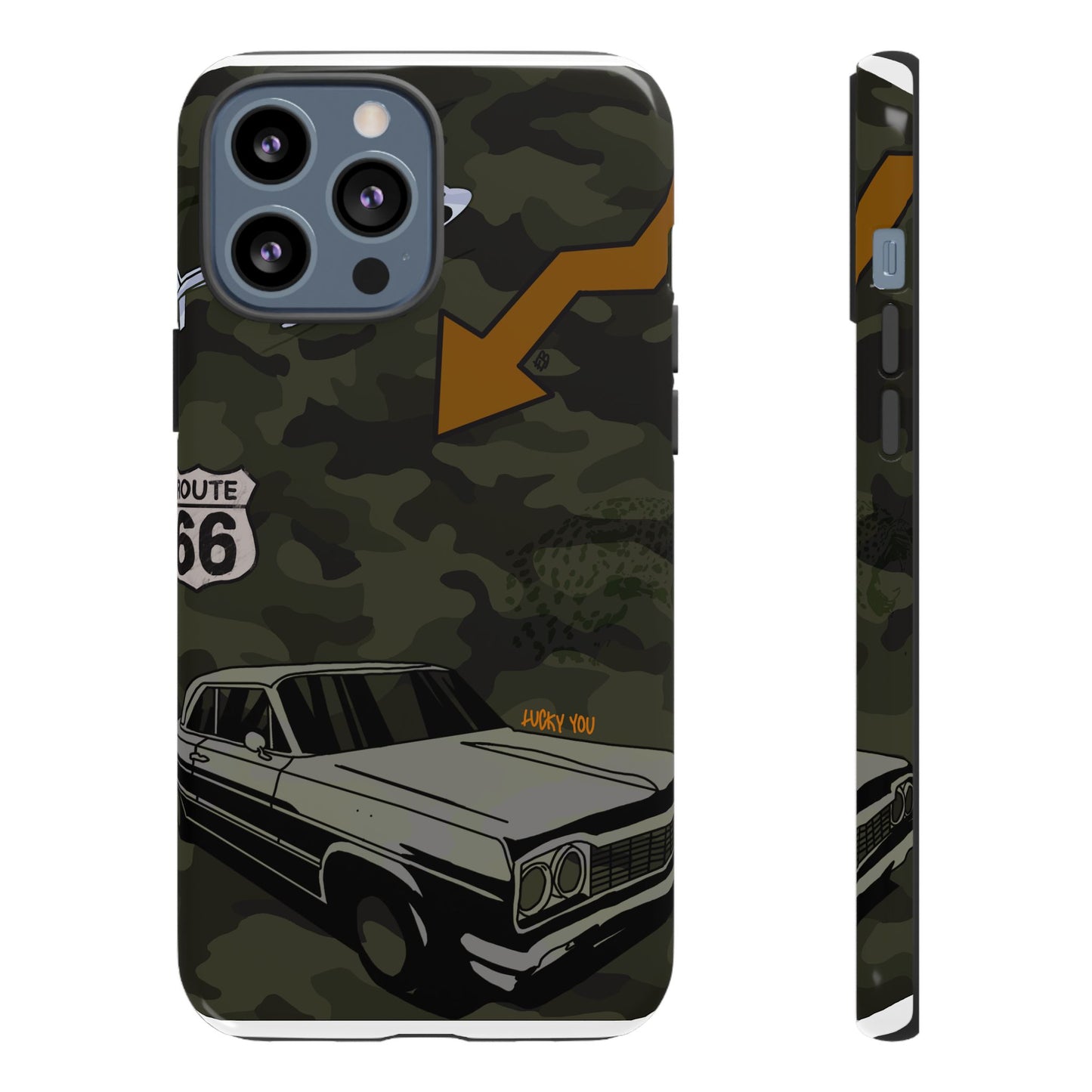 "route 66" phone case