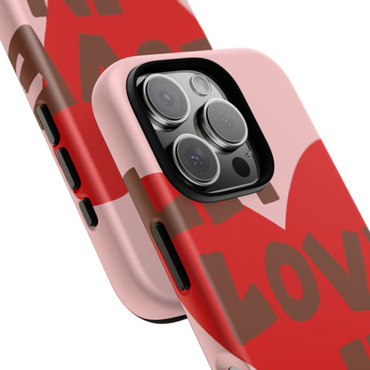"let love in" phone case