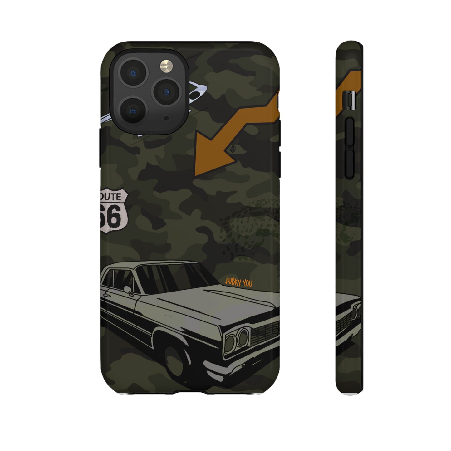 "route 66" phone case