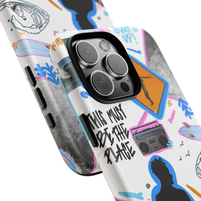 "surf's up" phone case
