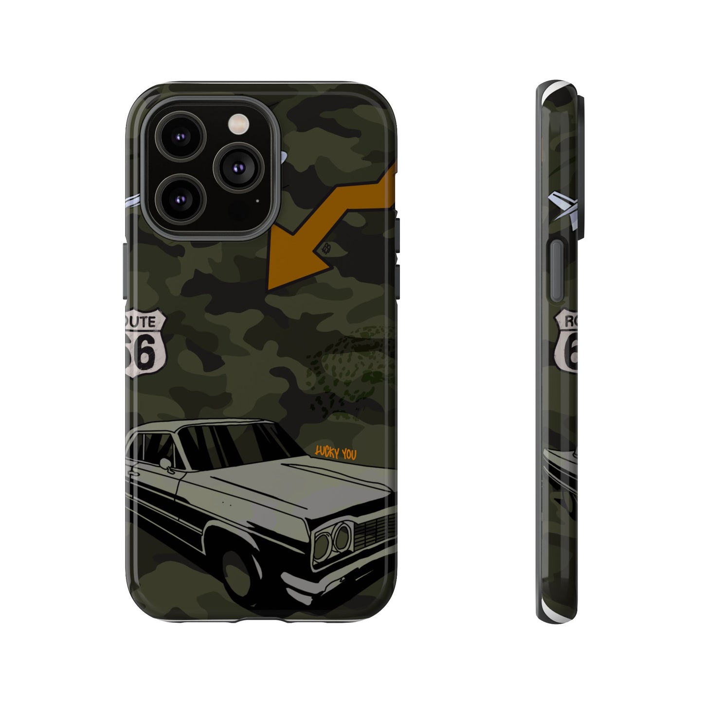 "route 66" phone case