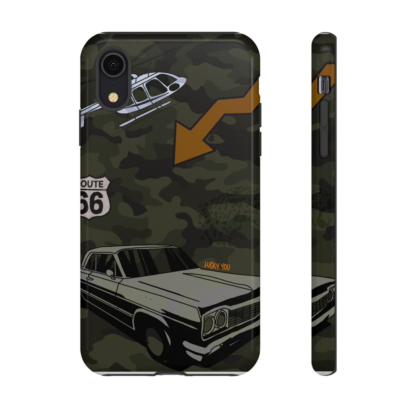 "route 66" phone case